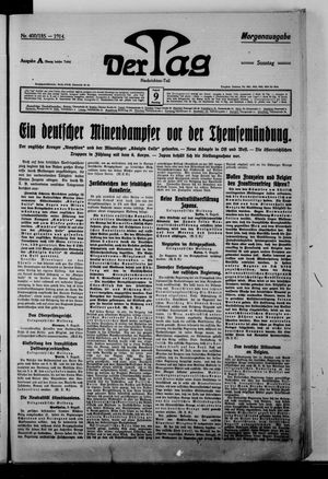 Der Tag vom 09.08.1914
