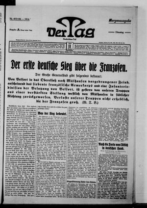 Der Tag vom 11.08.1914
