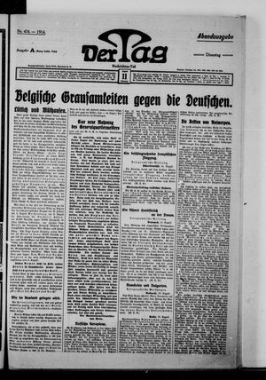 Der Tag vom 11.08.1914
