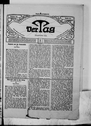 Der Tag vom 11.08.1914
