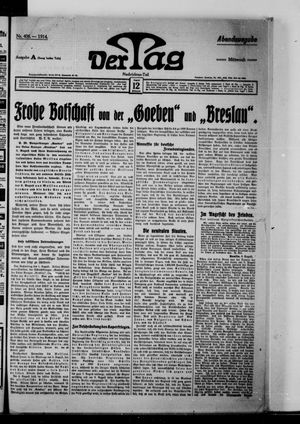 Der Tag vom 12.08.1914