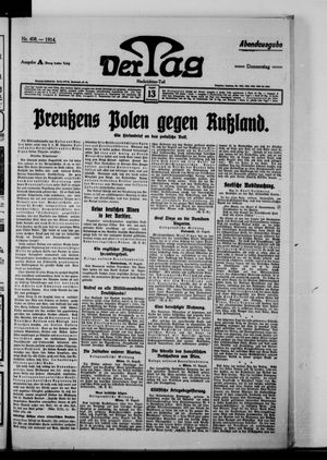 Der Tag vom 13.08.1914