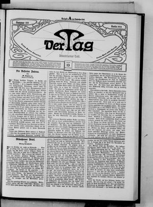 Der Tag vom 13.08.1914