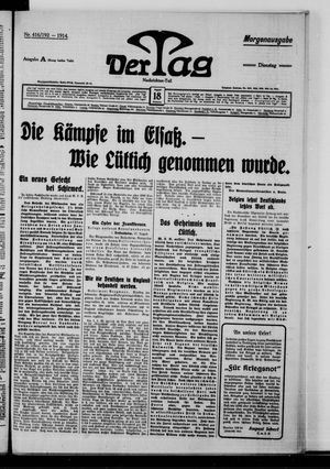 Der Tag vom 18.08.1914