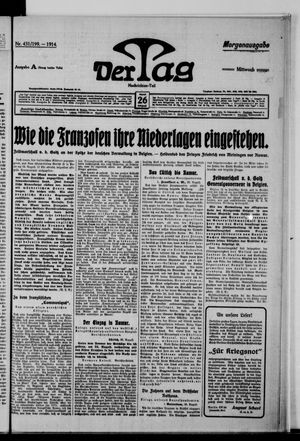 Der Tag vom 26.08.1914