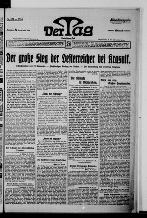 Der Tag vom 26.08.1914