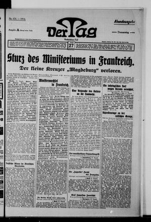 Der Tag vom 27.08.1914