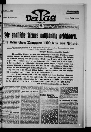 Der Tag vom 28.08.1914