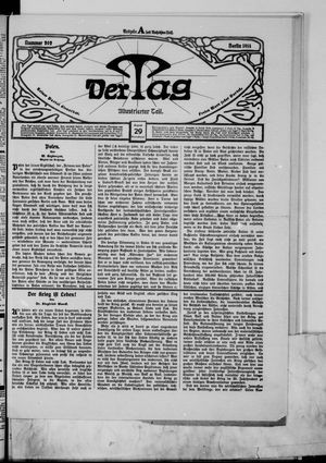 Der Tag vom 29.08.1914