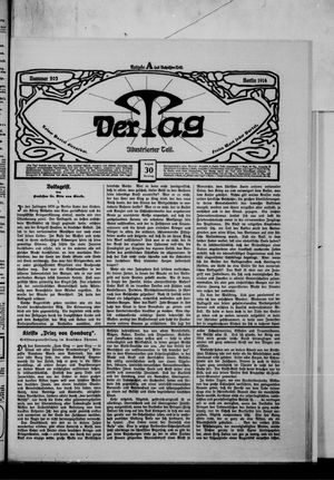 Der Tag vom 30.08.1914