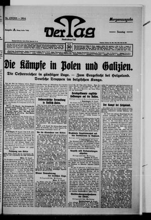 Der Tag vom 30.08.1914