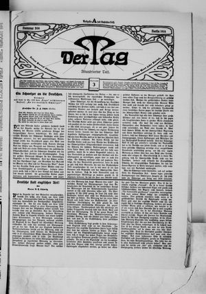 Der Tag vom 03.09.1914