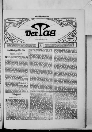 Der Tag vom 04.09.1914