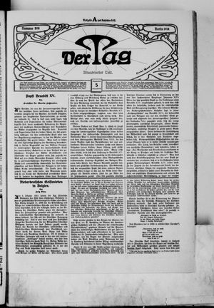 Der Tag vom 05.09.1914