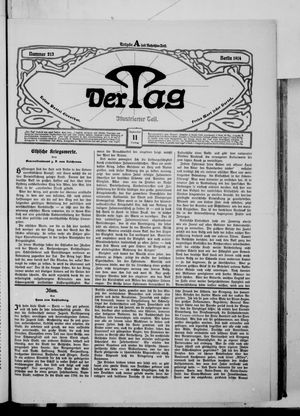 Der Tag vom 11.09.1914