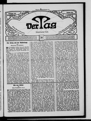Der Tag vom 20.09.1914