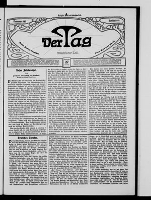 Der Tag vom 27.09.1914