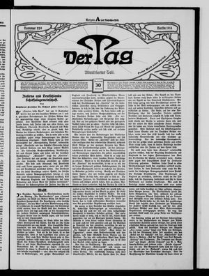 Der Tag vom 29.09.1914