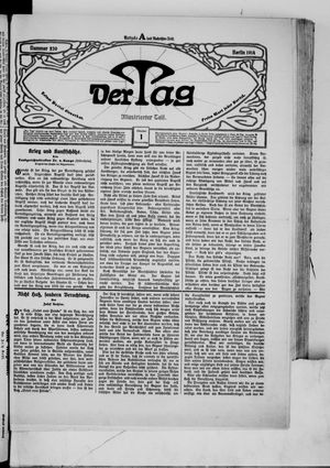 Der Tag vom 01.10.1914