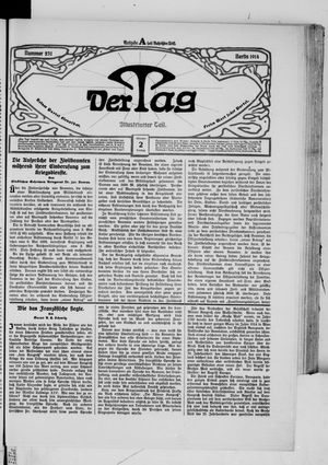 Der Tag vom 02.10.1914