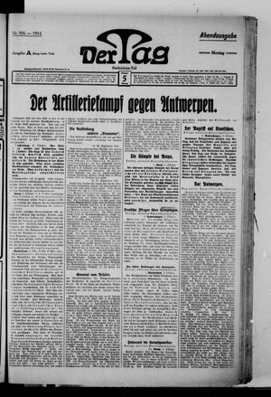 Der Tag vom 05.10.1914