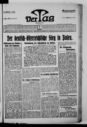 Der Tag vom 07.10.1914