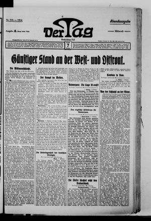 Der Tag vom 07.10.1914