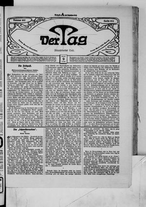 Der Tag vom 09.10.1914