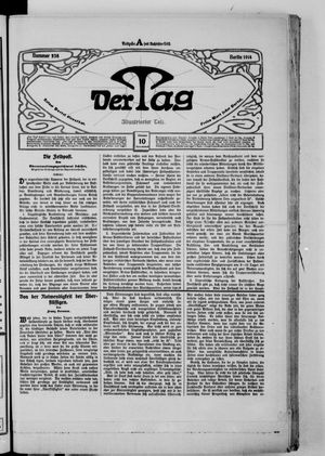 Der Tag vom 10.10.1914