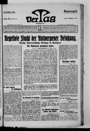 Der Tag vom 11.10.1914