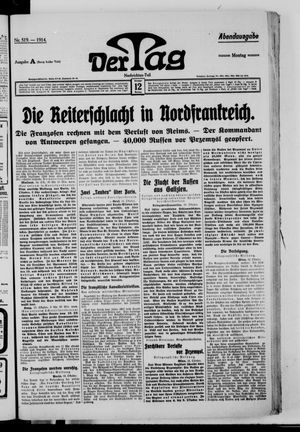 Der Tag vom 12.10.1914