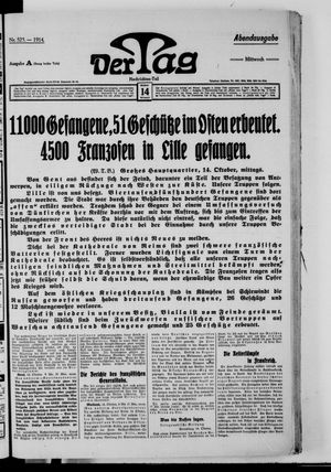 Der Tag vom 14.10.1914