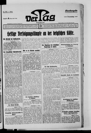 Der Tag vom 15.10.1914