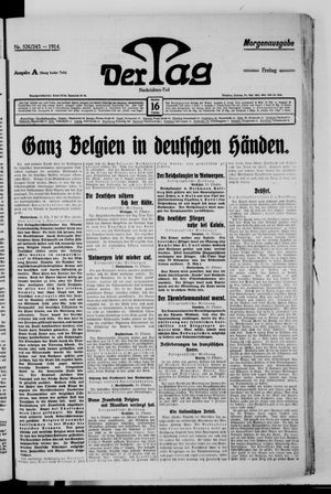 Der Tag vom 16.10.1914