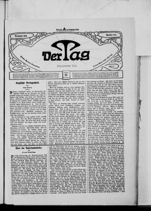 Der Tag vom 17.10.1914
