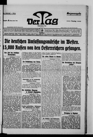 Der Tag vom 18.10.1914