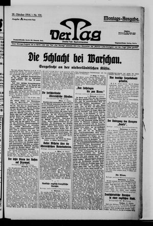 Der Tag vom 19.10.1914