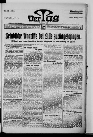 Der Tag vom 19.10.1914