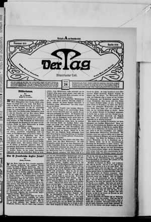 Der Tag vom 24.10.1914