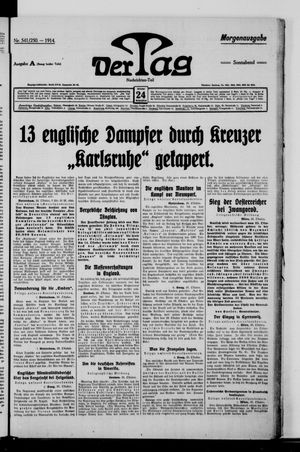 Der Tag vom 24.10.1914