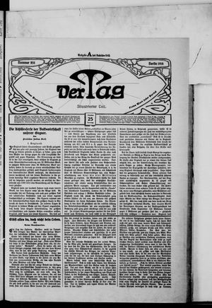 Der Tag vom 25.10.1914