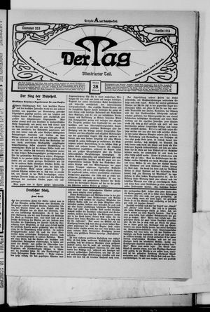 Der Tag vom 28.10.1914
