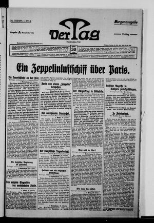 Der Tag vom 30.10.1914