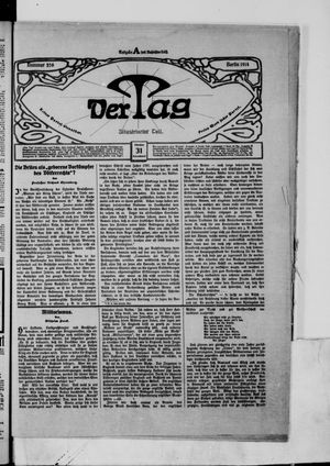 Der Tag vom 31.10.1914