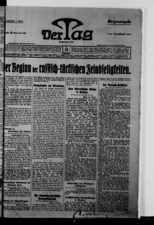 Der Tag vom 31.10.1914