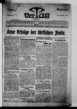 Der Tag vom 01.11.1914