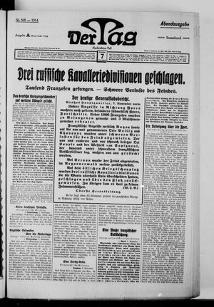 Der Tag vom 07.11.1914