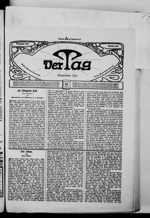 Der Tag vom 10.11.1914