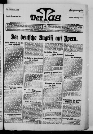 Der Tag vom 10.11.1914