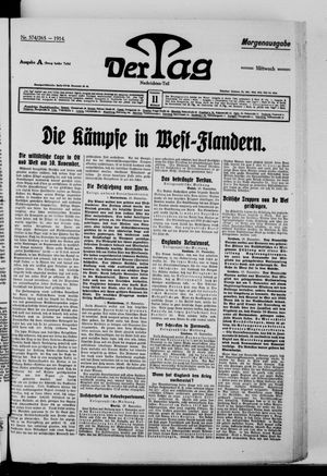 Der Tag vom 11.11.1914